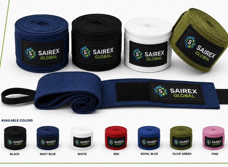 Hand Wraps — custom manufacturing by SAIREX Global