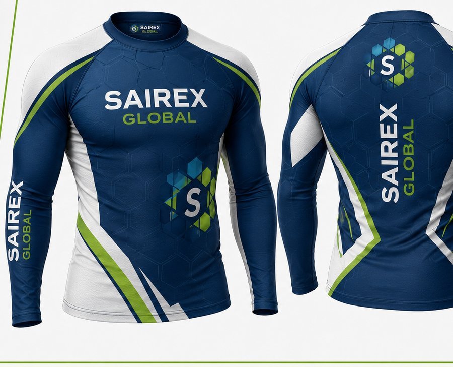 MMA Rash Guard — custom manufacturing by SAIREX Global